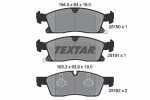 TEXTAR Piduriklotsi komplekt,  ketaspidur Q+ 2519002