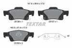 TEXTAR Piduriklotsi komplekt,  ketaspidur Q+ 2519603