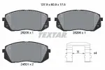 TEXTAR Piduriklotsi komplekt,  ketaspidur Q+ 2520501