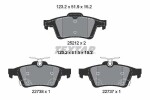 TEXTAR Piduriklotsi komplekt,  ketaspidur Q+ 2521204
