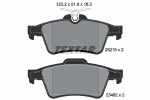 TEXTAR Piduriklotsi komplekt,  ketaspidur Q+ 2521801