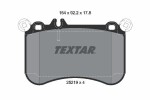 TEXTAR Piduriklotsi komplekt,  ketaspidur Q+ 2521901