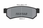 TEXTAR Piduriklotsi komplekt,  ketaspidur Q+ 2523201