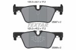 TEXTAR Piduriklotsi komplekt,  ketaspidur Q+ 2530701