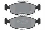 TEXTAR Piduriklotsi komplekt,  ketaspidur Q+ 2532301