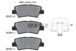 TEXTAR Piduriklotsi komplekt,  ketaspidur Q+ 2533701