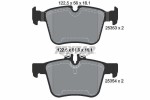 TEXTAR Piduriklotsi komplekt,  ketaspidur Q+ 2535301