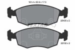 TEXTAR Piduriklotsi komplekt,  ketaspidur Q+ 2543501