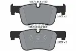 TEXTAR Piduriklotsi komplekt,  ketaspidur Q+ 2550601