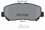 TEXTAR Piduriklotsi komplekt,  ketaspidur 2556401