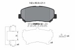 TEXTAR Piduriklotsi komplekt,  ketaspidur Q+ 2556403