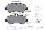TEXTAR Piduriklotsi komplekt,  ketaspidur Q+ 2560303