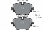 TEXTAR Piduriklotsi komplekt,  ketaspidur Q+ 2561701