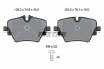 TEXTAR Piduriklotsi komplekt,  ketaspidur Q+ 2561705