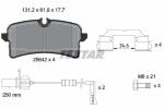 TEXTAR Piduriklotsi komplekt,  ketaspidur Q+ 2564201