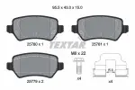 TEXTAR Piduriklotsi komplekt,  ketaspidur Q+ 2578001