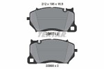 TEXTAR Piduriklotsi komplekt,  ketaspidur Q+ 2588701