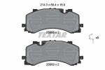 TEXTAR Piduriklotsi komplekt,  ketaspidur Q+ 2590801