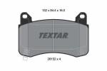 TEXTAR Piduriklotsi komplekt,  ketaspidur Q+ 2615201