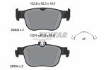 TEXTAR Piduriklotsi komplekt,  ketaspidur Q+ 2630301