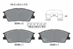 TEXTAR Piduriklotsi komplekt,  ketaspidur Q+ 2638401