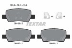TEXTAR Piduriklotsi komplekt,  ketaspidur Q+ 2645901