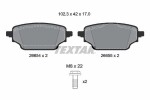 TEXTAR Piduriklotsi komplekt,  ketaspidur Q+ 2665401