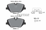 TEXTAR Piduriklotsi komplekt,  ketaspidur Q+ 2669501