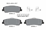 TEXTAR Piduriklotsi komplekt,  ketaspidur Q+ 2679401