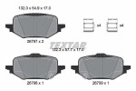 TEXTAR Комплект тормозных колодок,  дисковый тормоз Q+ 2679701