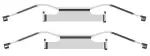 TEXTAR Lisakomplekt,  Pidurisadul 82076900
