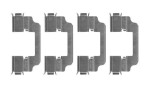 TEXTAR  Lisakomplekt, ketaspiduriklotsid 82559900