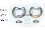 TEXTAR Piduriklotside komplekt Shoe Kit Pro 84018301