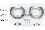 TEXTAR Piduriklotside komplekt Shoe Kit Pro 84044708