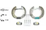 TEXTAR Piduriklotside komplekt Shoe Kit Pro 84048008