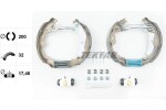 TEXTAR Комплект барабанных колодок Shoe Kit Pro 84064501