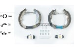 TEXTAR Комплект барабанных колодок Shoe Kit Pro 84064502