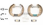 TEXTAR Piduriklotside komplekt Shoe Kit Pro 84065402