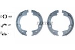 TEXTAR  Piduriklotside komplekt,seisupidur 91068100