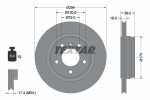 TEXTAR Тормозной диск PRO 92097303