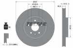 TEXTAR Тормозной диск PRO 92187103