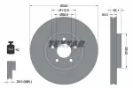 TEXTAR Тормозной диск PRO+ 92229305