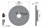 TEXTAR Тормозной диск PRO 92293003