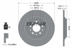TEXTAR Тормозной диск PRO 92304103