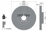 TEXTAR Тормозной диск PRO+ 92316405