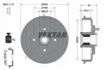 TEXTAR Piduritrummel 94041300