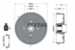 TEXTAR Piduritrummel 94042400