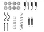 TEXTAR  Lisakomplekt, seisupiduriklotsid 97043500