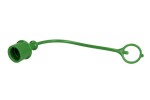 FASTER TFF38V / hydraulic connection, color: green, connection size: 3/8 inch iso stardard: 16028