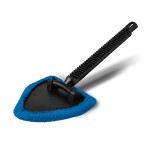 klaasipuhastushari mikrofiiber K 28 CM PLASTIK kolmnurk